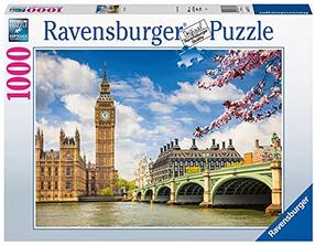Dėlionė Ravensburger Big Ben London 88777, 50 cm x 70 cm, 1000 vnt., įvairių spalvų