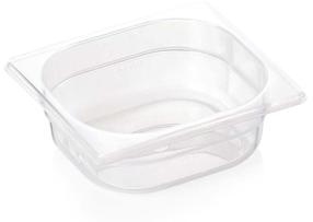 Marmīts Was GN 1/6, 1000 ml, 17.6 cm x 16.2 cm x 6.5 cm, caurspīdīga krās., polipropilēns (pp)