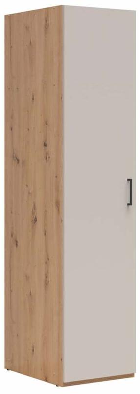 Knygų lentyna Hinton, kašmyro sp./artisan oak sp., 190.5 cm x 45 cm x 55.5 cm