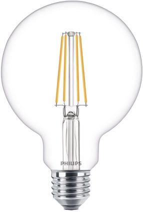 Lambipirn Philips Filamentinė LED, G93, 2700 °K, E27, 6 W, 806 lm