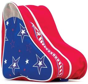 Сумка для коньков SFR Skate Star, синий цв./красный цв.