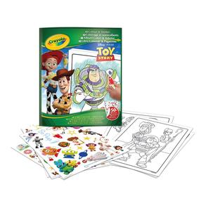 Krāsošanas komplekts, ar uzlīmēm Crayola Toy Story 5, daudzkrāsaina