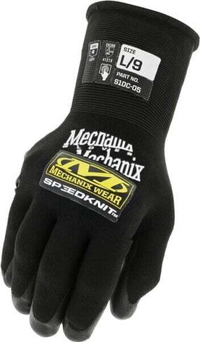 Рабочие перчатки Mechanix Wear SpeedKnit S1DC-05-008, белый цв./черный цв./желтый цв., M, 2 шт.