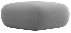 Pufas Cosmopolitan Design Nolio COS_POUF_M_184_F1_NOLIO2, blyški pilka sp., 75 cm x 75 cm x 36 cm