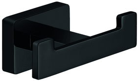 Kabliukas Ferro Greta, 88 mm x 44 mm x 35 mm, matinė juoda sp.