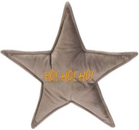 Rotaļlieta sunim, plīša manta Designed by Lotte Christmas Star 2400045, 15 cm, pelēka krās.
