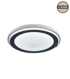 Valgusti plafoon Domoletti Gascony B2362-1-R, LED, 3000 - 6500 °K, 1 x 45 W, valge v./must v. / valge v.