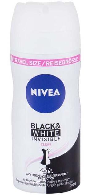 Дезодорант для тела Nivea Black & White Invisible, 100 мл