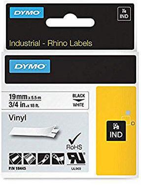 Лентa с этикетками Dymo Rhino, 500 см