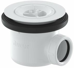 Sifonas dušo padėklui Ravak Start, 84 mm, 90 mm, balta sp.