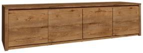 TV skapītis Gala Meble Montana K4D, brūngans krās., 43 cm x 170 cm x 48 cm