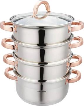 Puodas Klausberg KB-7730, Ø20 cm, 3.1 l, nerūdijančiojo plieno sp.