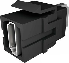 Priedas tinklo produktams Bachmann Keystone Custome Module HDMI Female, juoda sp.