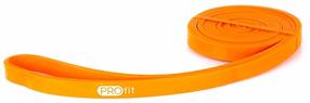 Полоса сопротивления PROfit Power Band, 208 см x 1.3 см x 0.45 см, oранжевый цв.
