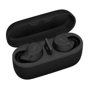 Bezvadu austiņas Jabra Evolve2 Buds USB-A UC, melna krās.
