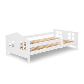 Vaikiška lova BabyTrold Husseng 3, balta sp., 80 x 160 cm, be patalynės dėžės, be čiužinio