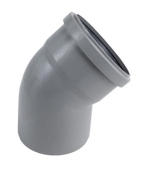 Alkūnė vidaus kanalizacijai Magnaplast HTplus, 75 mm, 45 °