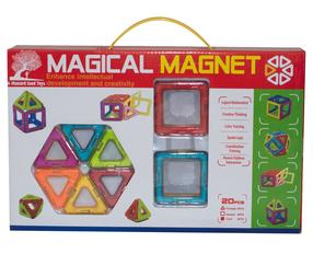 Magnētiskais konstruktors Xinbida Magical Magnet 525050200, 20 gab.