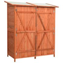 Sodo sandėliukas VLX, 75 cm x 135.5 cm x 160 cm, ruda sp.