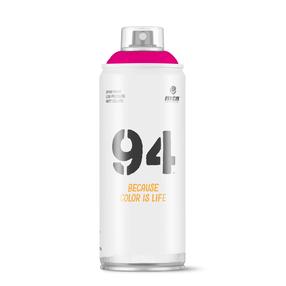 Краски в аэрозоле Montana Fluorescent 94, простые, розовый цв., 0.4 л