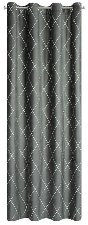 Naktinė užuolaida ZKFI-05, pilka sp., 140 cm x 250 cm