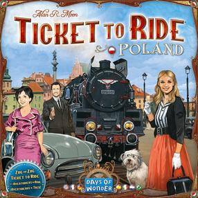 Stalo žaidimas Days of Wonder Ticket to Ride Poland, EN
