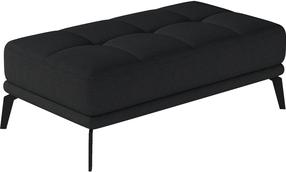 Pufas Torrense Sawana 14, juoda sp., 75 cm x 140 cm x 45 cm