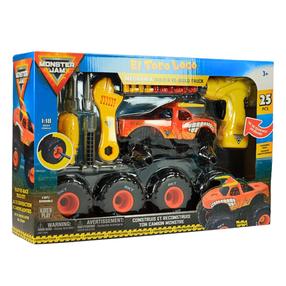 Набор конструктора с отверткой Spin Master Monster Jam El Toro Loco, 25 шт., многоцветный