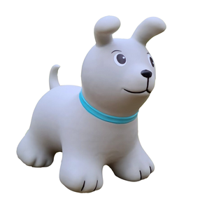 Supamas žaislas Gerardo's Toys Jumpy Dog, plastikinis, polivinilchloridas (pvc), pilka sp.