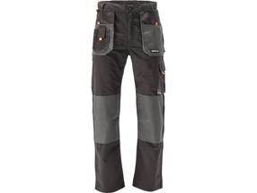 Darbo kelnės vyrams Yato Pegma YT-80187, juoda sp./pilka sp., 2XL dydis