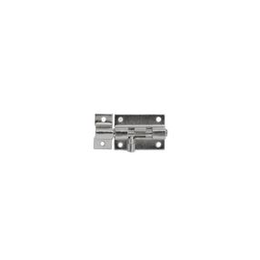 Durvju aizbīdnis Haushalt DIY 390-40, niķeļa krās., 4 cm