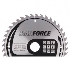Zāģripa Makita M-Force, 210 mm x 30 mm