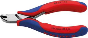 Концевые кусачки для электроники для электромеханики Knipex 64 52 115, 115 мм