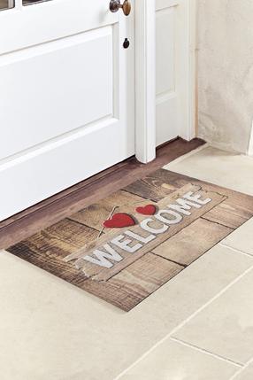 Durvju paklājs Conceptum Hypnose Pvc Mars, daudzkrāsaina, 60 cm x 40 cm