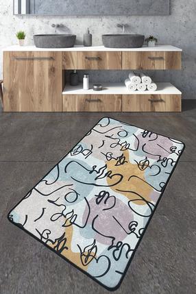 Vonios grindų kilimėlis Foutastic Centum 510CHL1187, įvairių spalvų, 80 cm x 100 cm