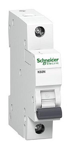 Automatinis jungiklis Schneider Electric K60N, 1P, C, 6kA, 6 A