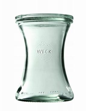 Purk Weck Deli, 80 mm, 0.37 l, läbipaistev v., 6 tk