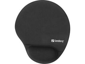 Hiirematt Sandberg 520-37, 25 cm x 21.5 cm x 2.3 cm, must v.