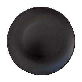 Lėkštė pietų Alfa, Ø 27 cm, juoda sp.