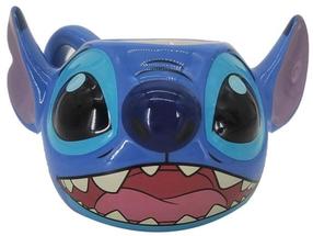 Puodelis Pyramid Lilo & Stitch 3D, mėlyna sp., 0.4 l