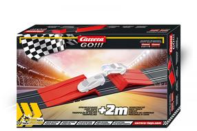 Tramplynas Carrera GO Action Pack 20071599, juoda sp./raudona sp.