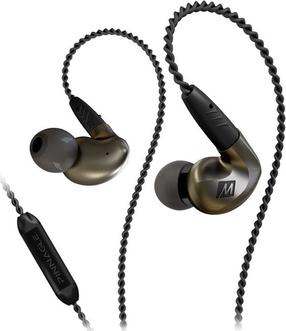 Juhtmega kõrvaklapid MEE Audio Pinnacle P1 MEE-P1-ZN, must v.