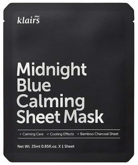 Маска для лица Dear, Klairs Midnight Blue Calming, 25.0 мл