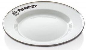 Lėkštė Petromax Enamel Plates, emaliuotas plienas, 22.5 cm, balta sp., 2 vnt.