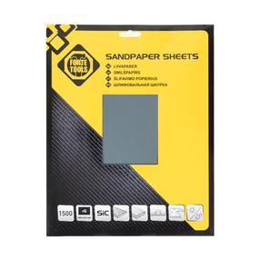 Slīpēšanas loksne Forte Tools 1500, 1500, 28 cm x 23 cm, 5 gab.