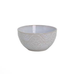 Maza bļoda Domoletti White arabic, balts krās., 14.5 cm