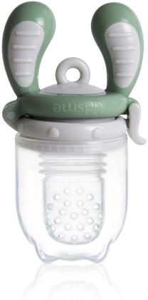 Šviežio maisto maitintuvas Kidsme Food Feeder, 4 mėn., plastikas/silikonas, žalia sp.