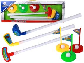 Игра для улицы, набор для мини-гольфа Lean Toys Practice, многоцветный