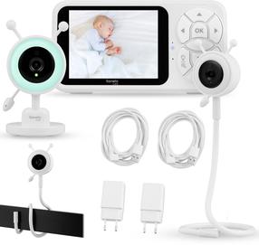 Mobili auklė Lionelo Babyline 3.4, balta sp.