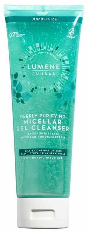Sejas mazgāšanas želeja Lumene Puhdas Micellar Cleanser, 250 ml